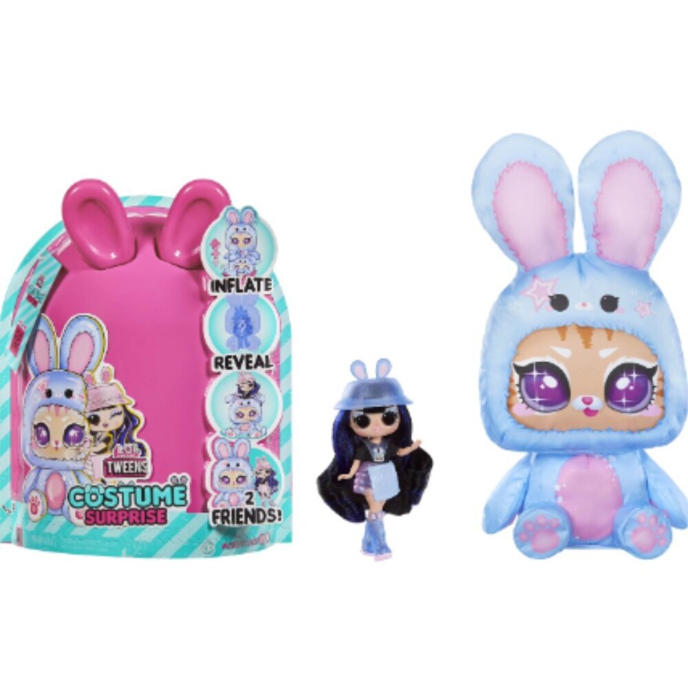 LOL Surprise Tweens Costume Fashion Doll Aya Cherry with Inflatable Blue Bunny